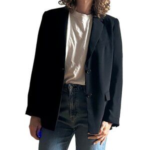 Aritzia Babaton Sz S Classic Black Light Blazer